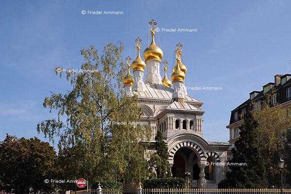 SCHWEIZ – Genf / Genève - Eglise Russe, Russische Kirche