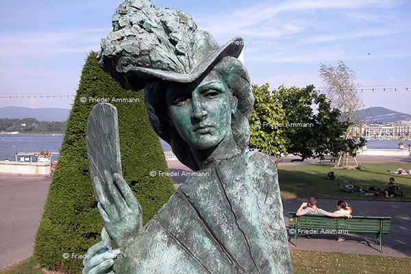 SCHWEIZ – Genf / Genève - Sissi-Statue