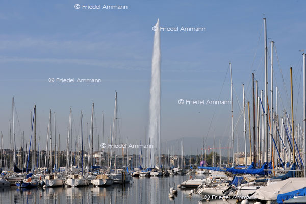 SCHWEIZ – Genf / Genève - Jet d'Eau de Genève