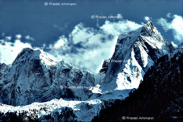 SCHWEIZ - Graubünden - Cengalo, Piz Badile