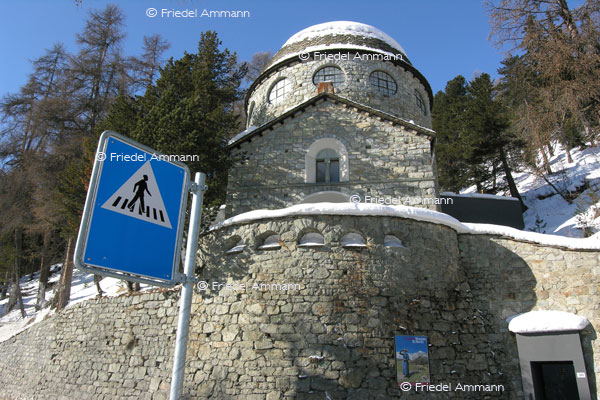 SCHWEIZ - Graubünden - Segantini Museum, St Moritz