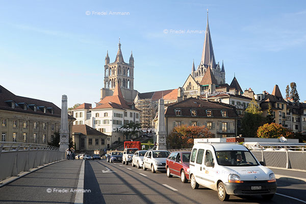 SCHWEIZ - Lausanne, Kathedrale Notre-Dame