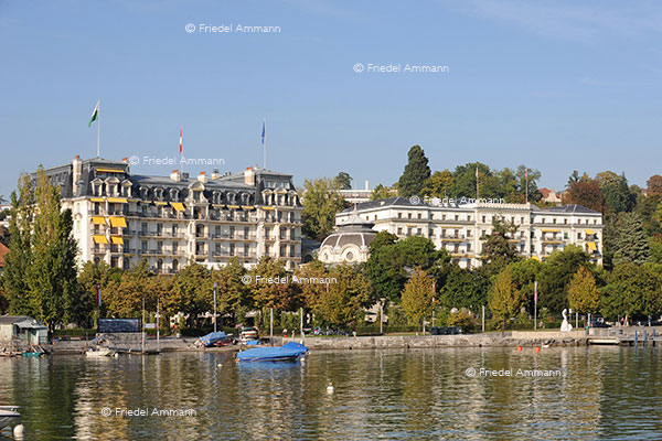 SCHWEIZ - Lausanne, Hotel Bau Rivage