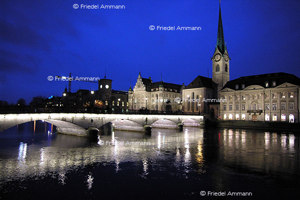 SCHWEIZ – Zürich, Fraumünsterkirche