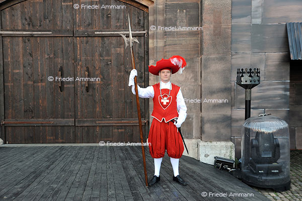 SCHWEIZ - Kultur, Folklore - Schweizer Landsertracht