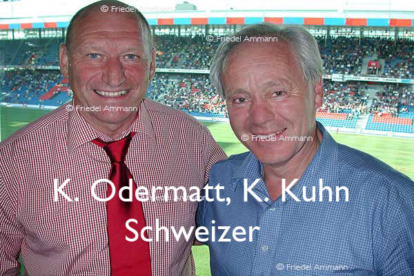 SCHWEIZ - Schweizer - Karli Odermatt, Köbi Kuhn - Fussballlegenden