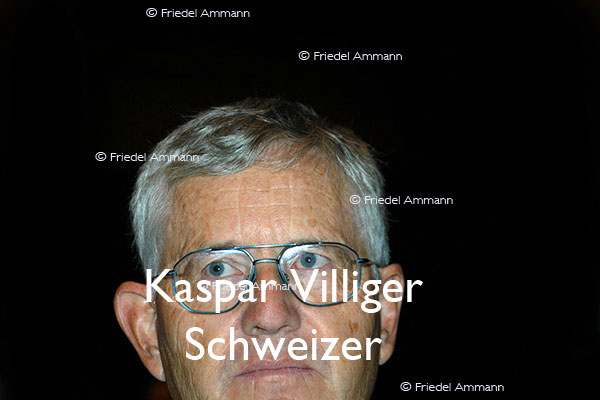 SCHWEIZ - Schweizer - Kaspar Villiger, Altbundesrat, UBS Verwaltungsratspräsident