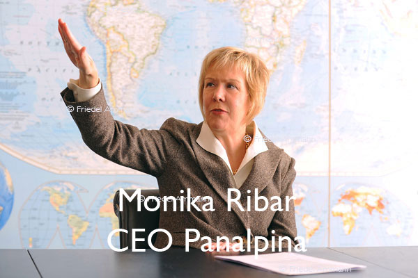 SCHWEIZ – Schweizerin - Monika Ribar, CEO Panalpina
