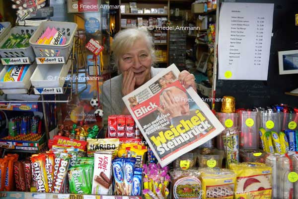 SCHWEIZ – Schweizerin - Trudi Hartmann, Kiosklegende