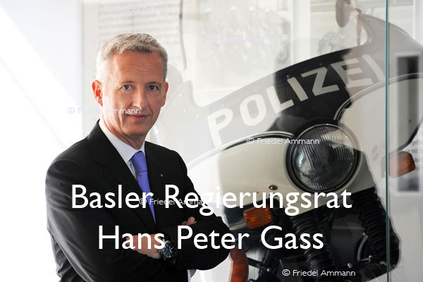 SCHWEIZ – Schweizer – Basler Regierungsrat Hans Peter Gass