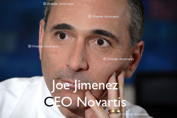 SCHWEIZ - Touristen, Gäste - Joe Jimenez, CEO Novartis