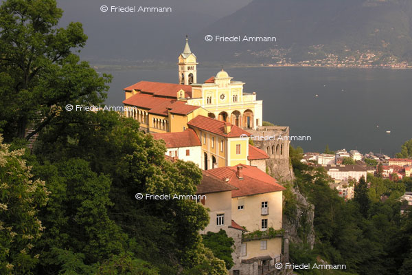 SCHWEIZ – Tourismus - Madonna del Sasso, Locarno