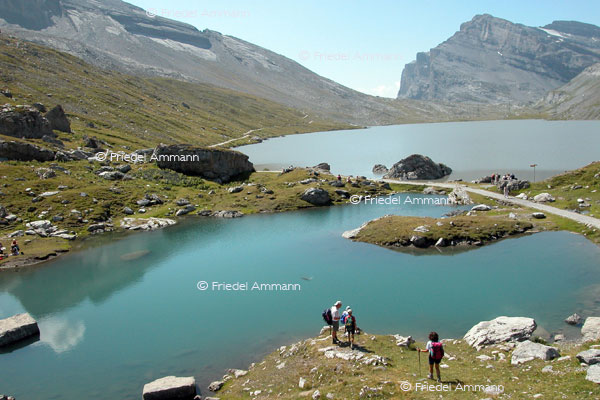 SCHWEIZ – Tourismus - Daubensee, Gemmipass