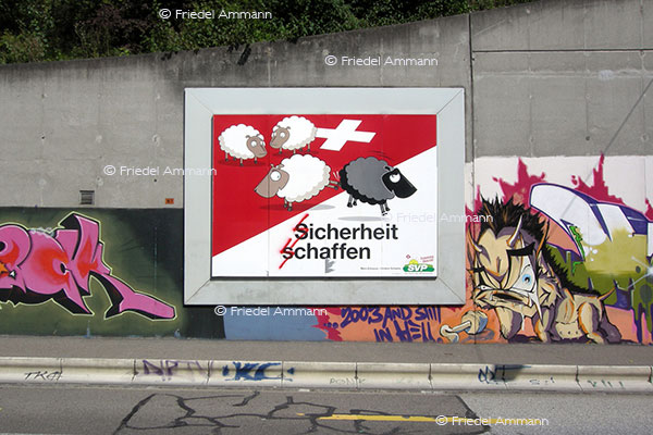 SCHWEIZ -Gesellschaftliche Ereignisse - Abstimmungswahlkampf