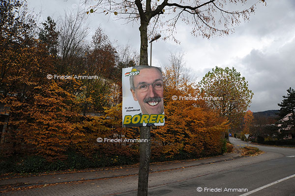 SCHWEIZ – Geschichte / Politik - Plakat Wahlkampf