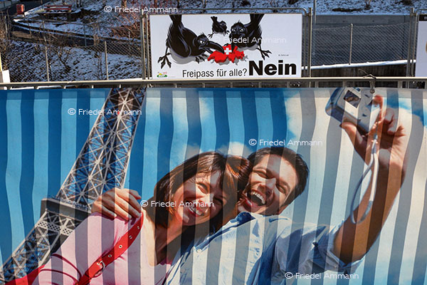 SCHWEIZ – Geschichte / Politik - Plakat Wahlkampf