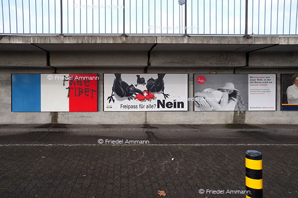 SCHWEIZ – Geschichte / Politik - Plakat Wahlkampf