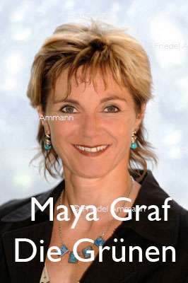 SCHWEIZ – Geschichte / Politik – Maya Graf, Die Grünen BL
