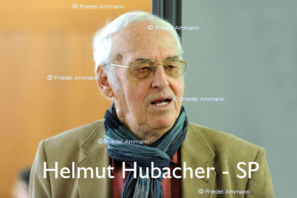 SCHWEIZ – Geschichte / Politik – JUSO Jahresversammlung in Liestal, 5. Nov. 2011 - Helmut Hubacher