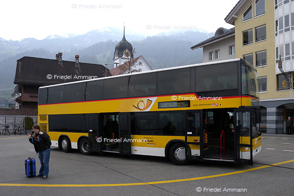 SCHWEIZ - Verkehr, Mobilität - Postauto, Beckenried