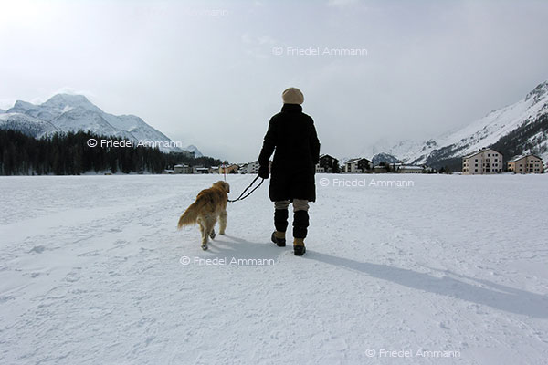 SCHWEIZ - Wandern - St Moritzersee