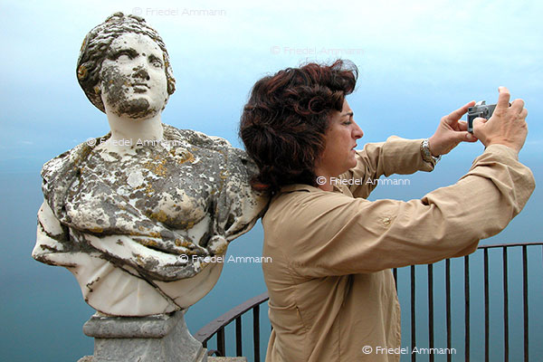 WORLD - Tourismus / Tourism – Coast of Amalfi - Ravello, «Belvedere of Infinity», Italia