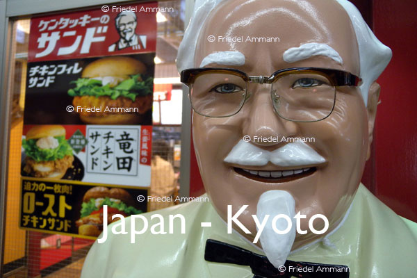 WORLD – Japan – KFC, Colonel Harland Sanders