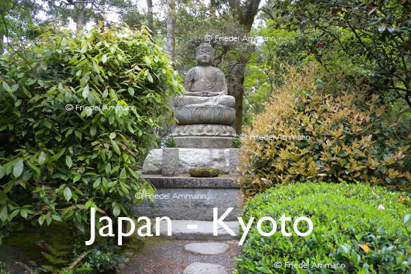 WORLD – Japan – Buddha Statue at Ryoanji Temple, Kyoto