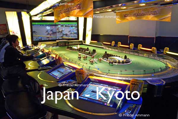 WORLD – Japan – Horse Racing, Game Parlor