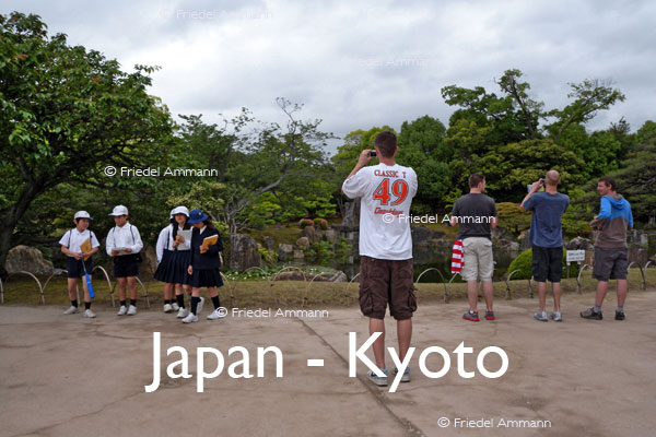 WORLD – Japan – Tourists at Nijo Castle, Kyoto
