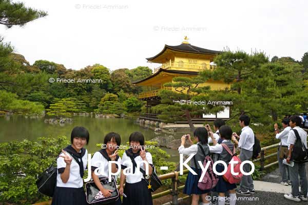 WORLD – Japan - Golden Pavilion, Kinkakuji Temple, Kyoto