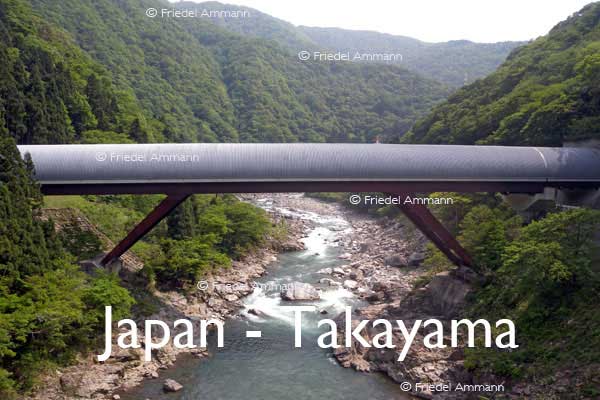 WORLD – Japan – Bridge across Miya-gawa River