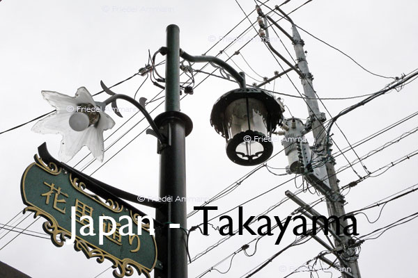 WORLD – Japan – Street Lamp Pole, Takayama