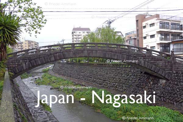 WORLD – Japan – Bridge across Nakashima River, Nagasaki