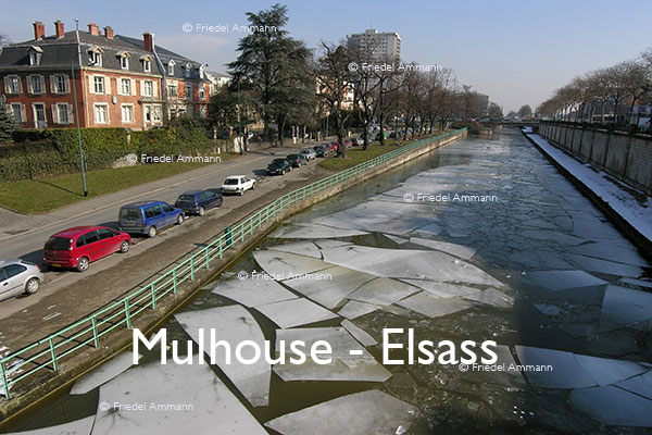 WORLD – France, Elsass - Canal du Rhône au Rhin, Mulhouse