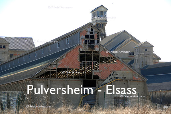 WORLD – France, Elsass - Kaligrube Rudolph, Pulversheim