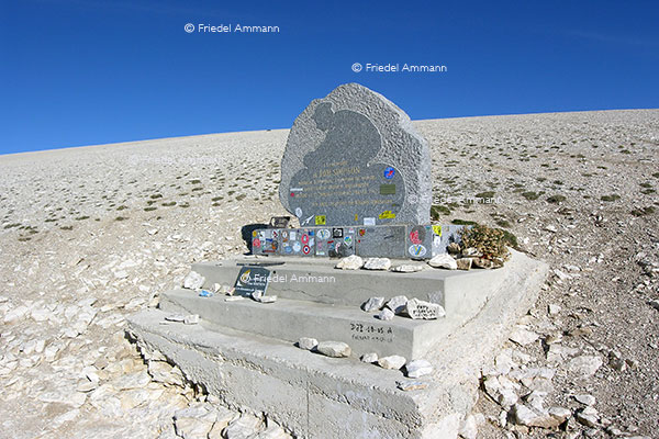 WORLD - France, Provence - Simpson Monument, Mont Ventoux 
