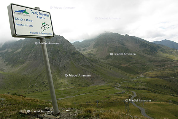 WORLD - France, Pyreneen - Col du Tourmalet