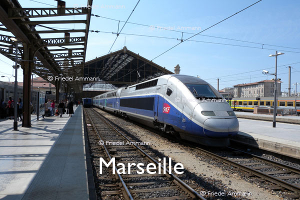 WORLD - France, Côte d’Azur l’ouest - Gare St. Charles, Marseille