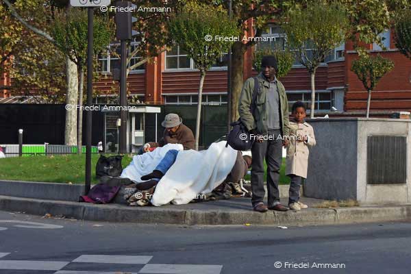 WORLD - France, Paris - Clochards