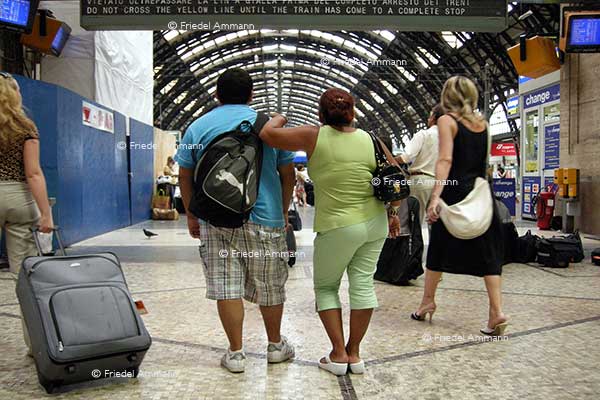 WORLD - Italia – Bahnstreik / strike / Sciopero
