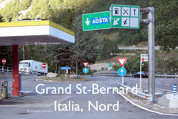 WORLD – Italia, Nord – Aosta, Col du Grand St-Bernard