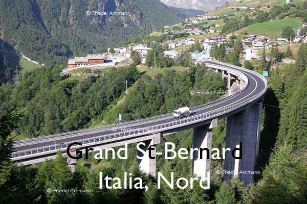 WORLD – Italia, Nord – Aosta, Col du Grand St-Bernard