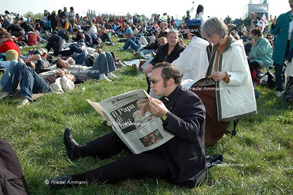 WORLD - Italia, Rom - Papst Johannes Paul II Beerdigung (2005)