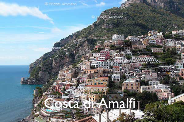WORLD - Italia, Sud - Amalfiküste / Costa di Amalfi - Positano