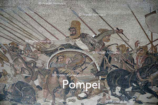 WORLD - Italia, Sud – Pompei - Alexandermosaik