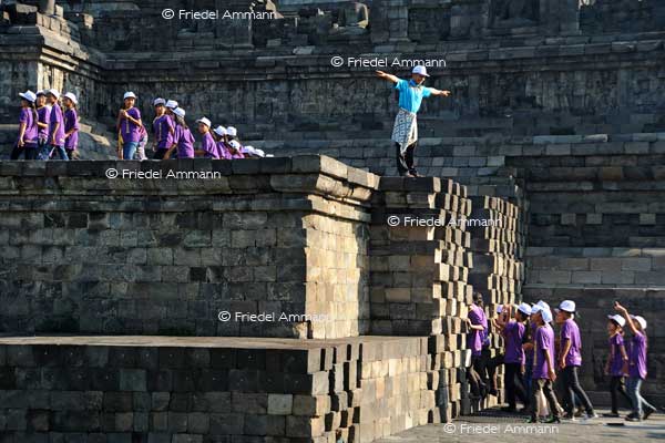 WORLD – Indonesien, Java - Borobudur Buddhist Temple