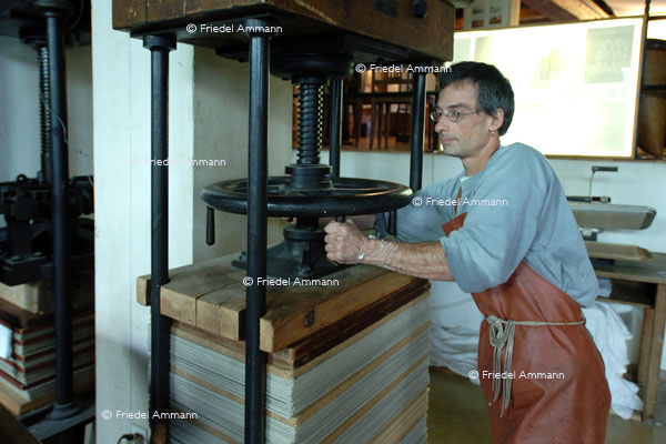WIRTSCHAFT / ECONOMY - Handwerk / Craft – Drucker / Typographer
