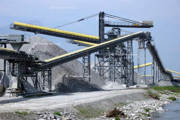 WIRTSCHAFT / ECONOMY – Architektur / Building – Gotthardtunnelbau / Tunnel Construction, Arth Goldau, Schweiz