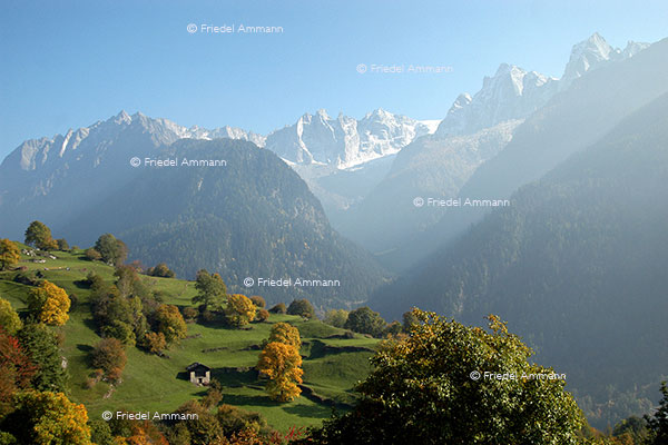 WIRTSCHAFT / ECONOMY - Landwirtschaft / Agriculture – Soglio, Bergell, Schweiz